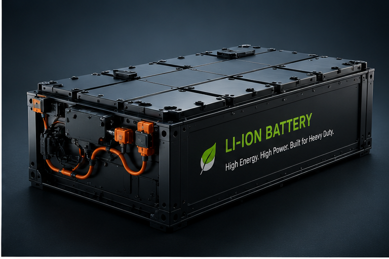 Lithium-ion battery pack for heavy duty applications